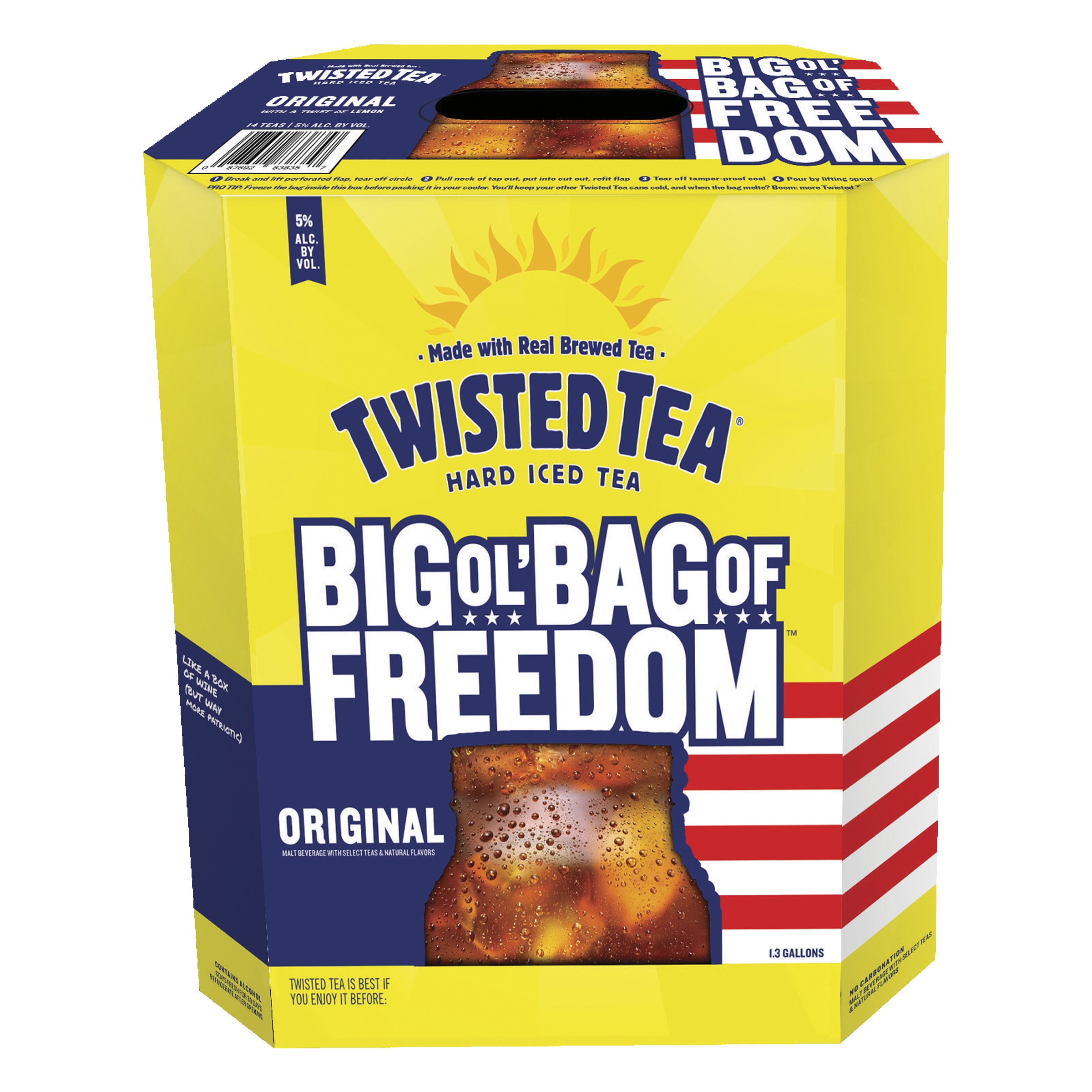 TWISTED TEA BAG 'N BOX ORIGINAL  -1.3ga