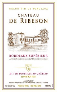 Chateau De Ribebon Bordeaux Superieur