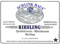 Schlink Haus Riesling