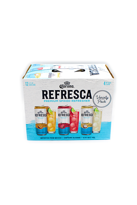 CORONA REFRESCA SPIKED REFRESHER VARIETY - 12PK CAN