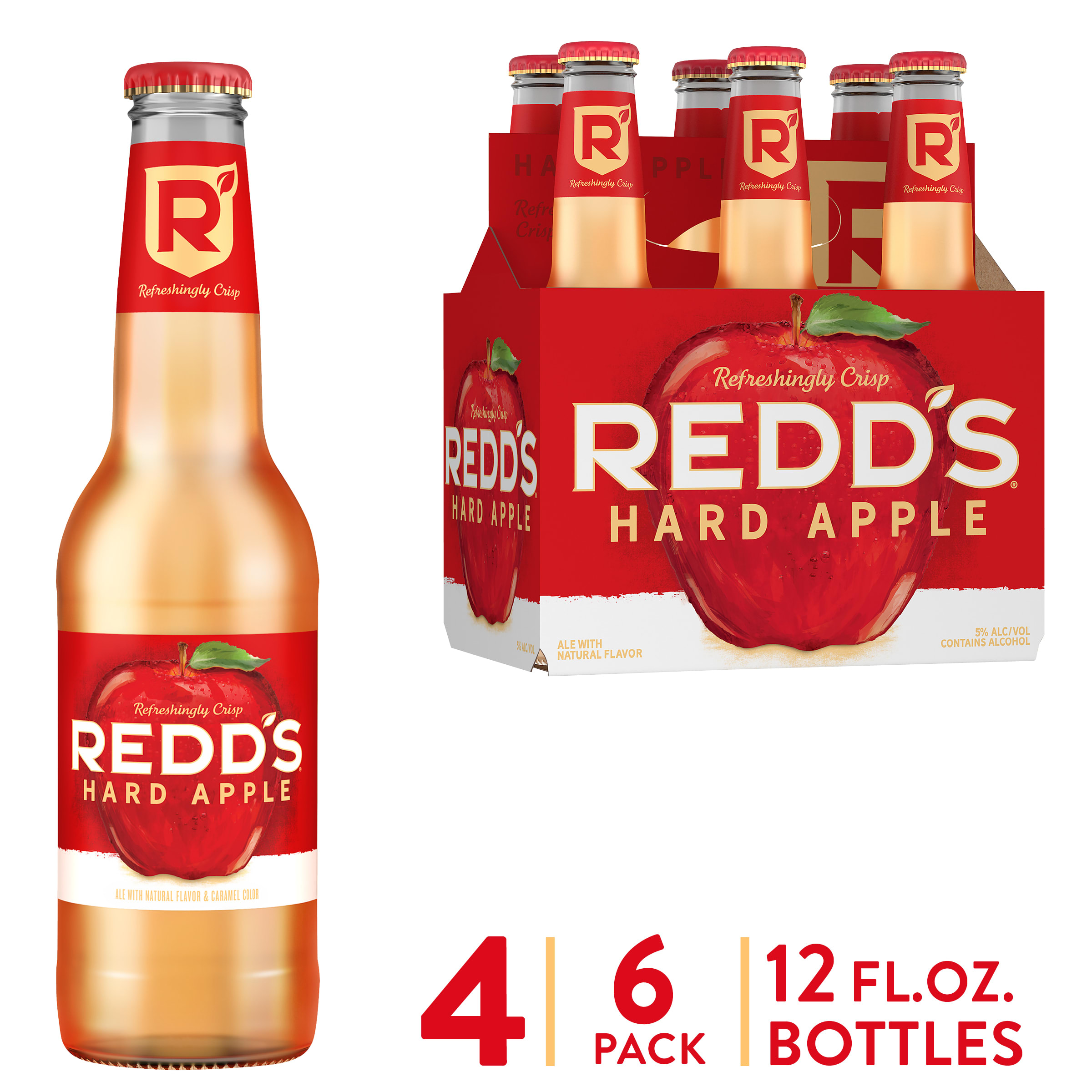 REDD'S APPLE ALE 6PK BTL