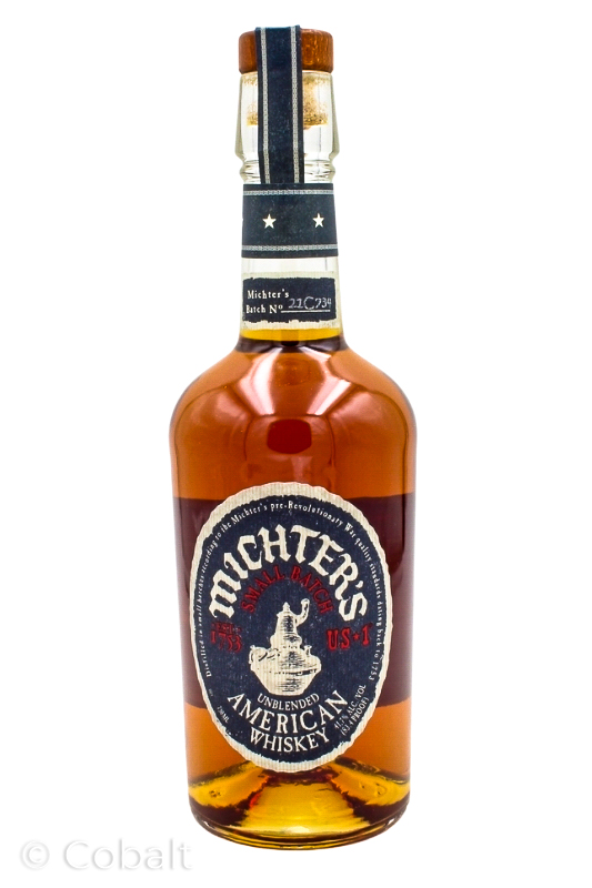 MICHTER'S SMALL BATCH UNBLENDED AMERICAN WHISKEY 750ML