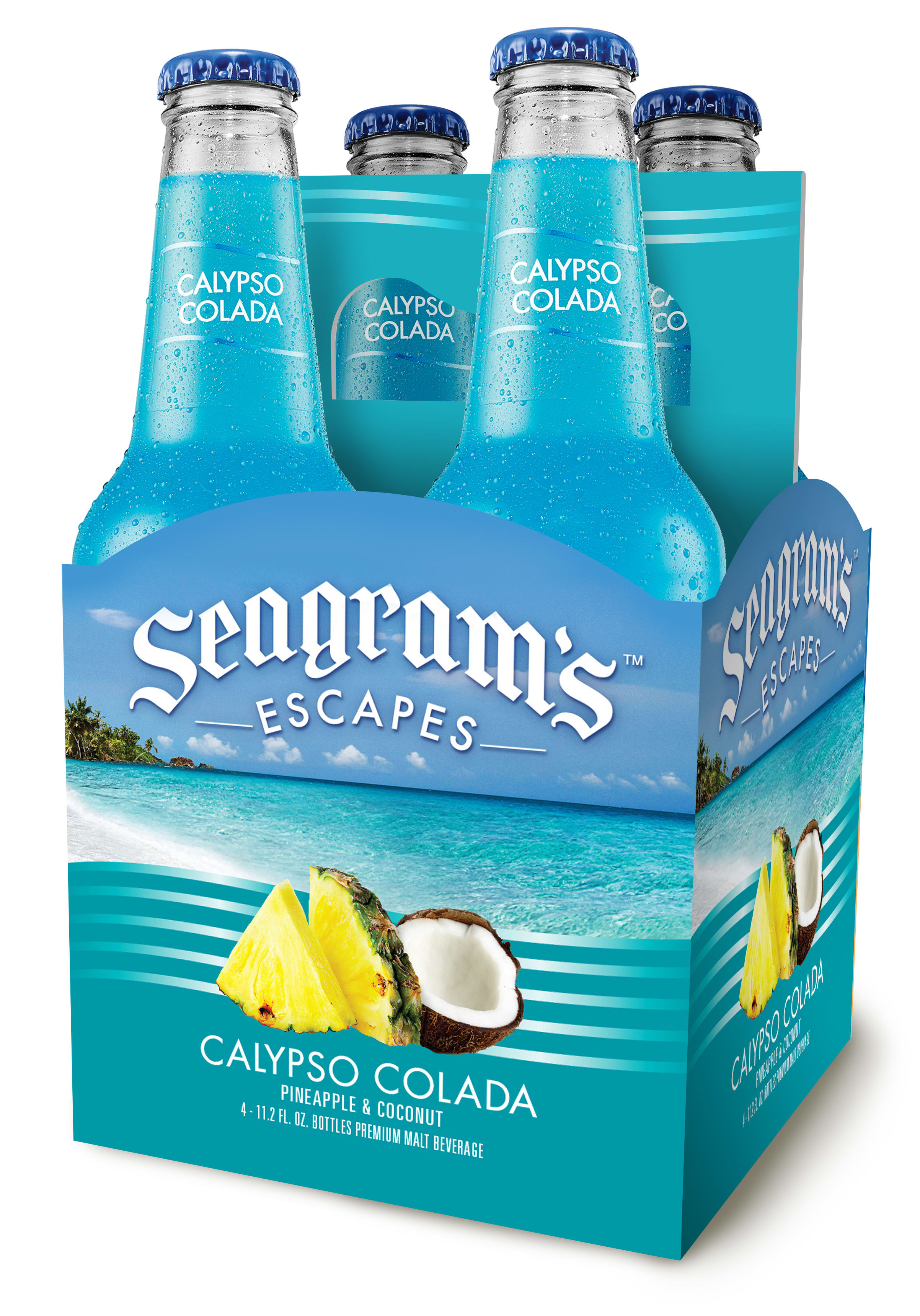 SEAGRAM'S ESCAPES  CALYPSO COLADA - 4pk BTL