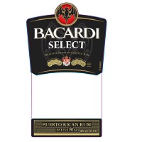 BACARDI BLACK RUM 1.75