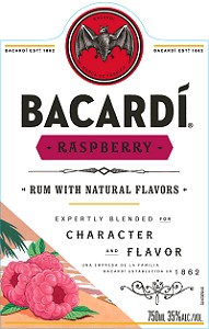 BACARDI RUM RASPBERRY 200ML
