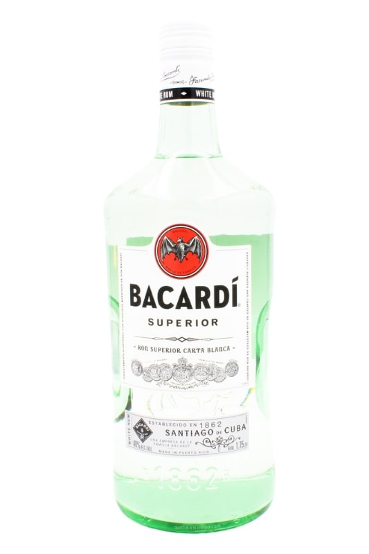 BACARDI RUM SILVER -1.75L