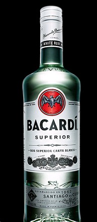 BACARDI RUM SILVER -1.0L