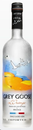 GREY GOOSE  L'ORANGE VODKA -750ml