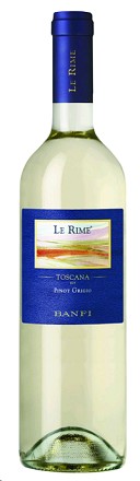 BANFI TOSCANA  LE RIME PINOT GRIGIO -750ML