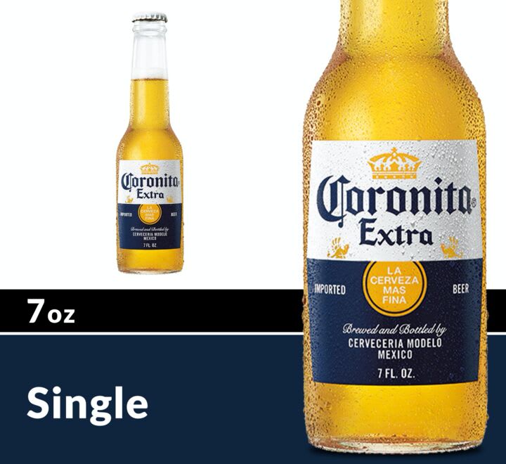 CORONA  EXTRA 7OZ BOTTLE-24pk