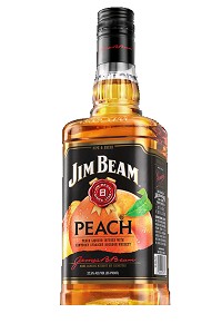 JIM BEAM PEACH BOURBON WHISKEY  -50ml