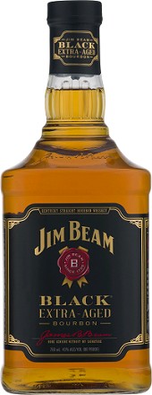 JIM BEAM BLACK  EXTRA AGED BOURBON-375ml