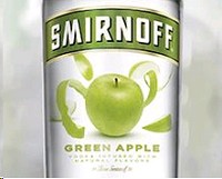 SMIRNOFF GREEN APPLE -FLASK 375ML