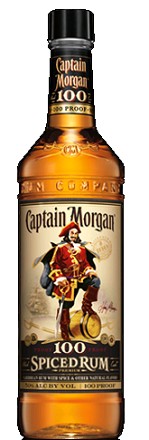 CAPTAIN MORGAN  SPICED RUM 100 PROOF -750ml