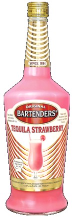 Original Bartenders Cocktails Tequila Strawbe