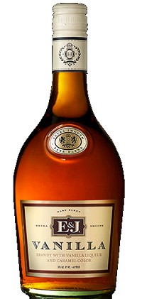 E & J  VANILLA BRANDY -50ml
