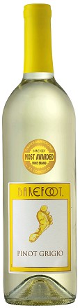 BAREFOOT TETRA PINOT GRIGIO  500ML