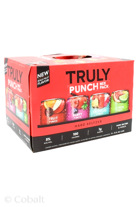 TRULY PUNCH MIX PACK HARD SELTZER VARIETY - 12PK CAN