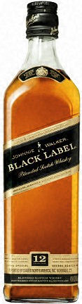 JOHNNIE WALKER  SCOTCH BLACK LABEL-1.0L