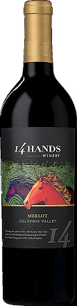 14 HANDS  MERLOT-750ML