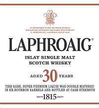 Laphroaig Scotch Single Malt 30 Year
