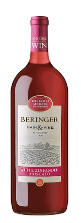 BERINGER  WHITE ZIN MOSCATO -1.5L