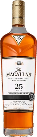The Macallan Sherry Oak Scotch Single Malt 25