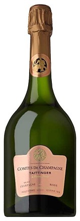 Taittinger Champagne Rose Comtes De Champagne