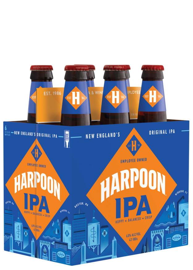 HARPOON IPA -6PK BTL