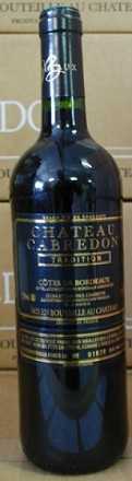Chateau Cabredon Cotes De Bordeaux Tradition
