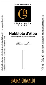 Bruna Grimaldi Nebbiolo D'Alba Briccola
