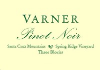 Varner Pinot Noir Spring Ridge Vineyard Three