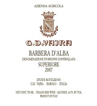 G.D. Vajra Barbera D'Alba Superiore