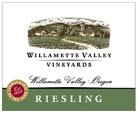 WILLAMETTE VALLEY VINEYARDS RIESLING - 750ML