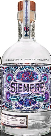 SIEMPRE PLATA TEQUILA - 750ML