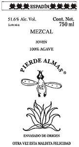 Pierde Almas Mezcal Espadin