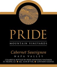 Pride Mountain Vineyards Cabernet Sauvignon