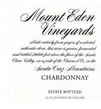Mount Eden Vineyards Chardonnay Estate