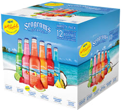 SEAGRAMs ESCAPES  MIX PACK VARIETY PACK-12pk BTL