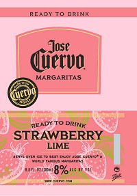Jose Cuervo Margaritas Strawberry Lime