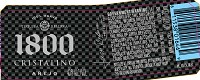 1800 TEQUILA  ANEJO CRISTALINO-750ML