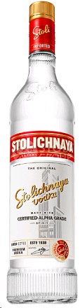 STOLICHNAYA  VODKA 80 PROOF -50ml