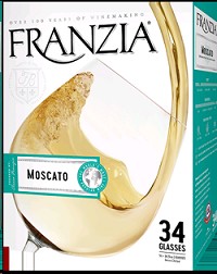 Franzia Moscato 1/4 5 ltr Box