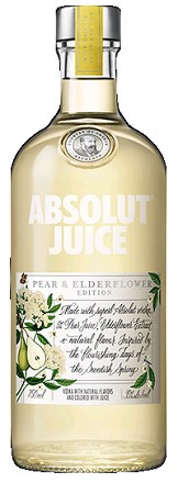 Absolut Vodka Pear Elderflower Juice Edition