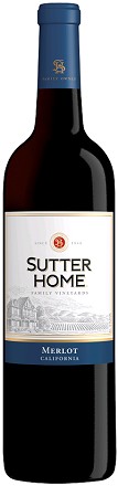 SUTTER HOME  MERLOT-187ML