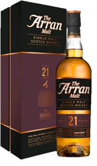 The Arran Malt Scotch Single Malt 21 Year