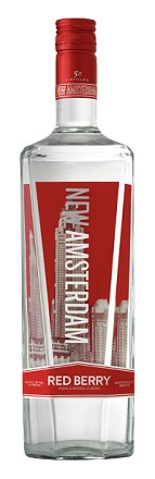 NEW AMSTERDAM  RED BERRY VODKA-50ml
