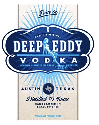 DEEP EDDY VODKA  TEXAS VODKA-750ML