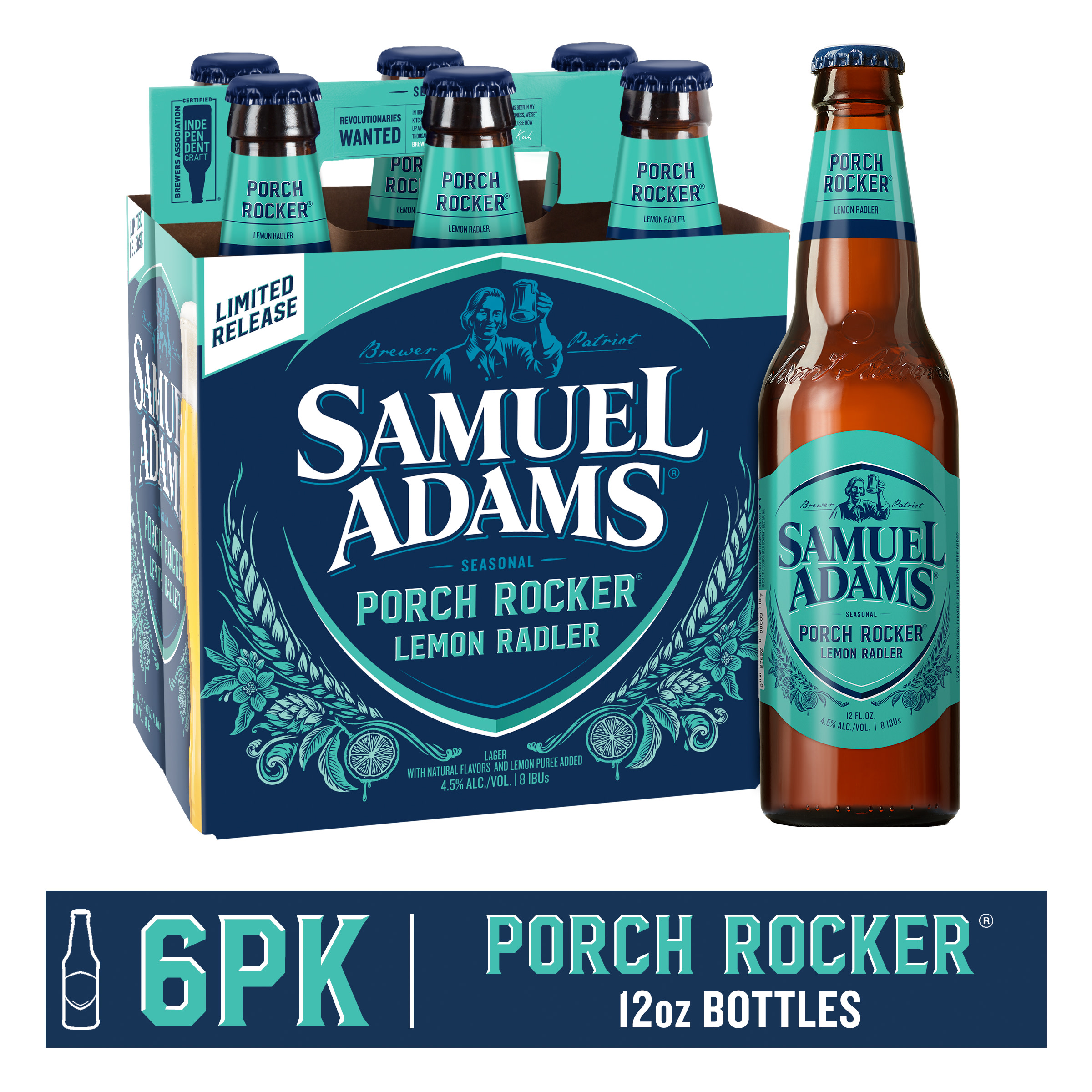 SAMUEL ADAMS PORCH ROCKER-12OZ BTL SINGLE