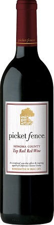 Picket Fence Top Rail Red Blend